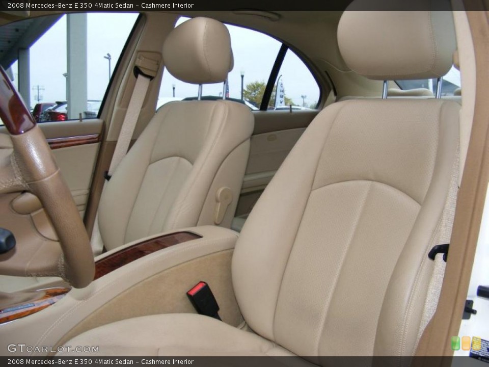Cashmere Interior Photo for the 2008 Mercedes-Benz E 350 4Matic Sedan #38786314