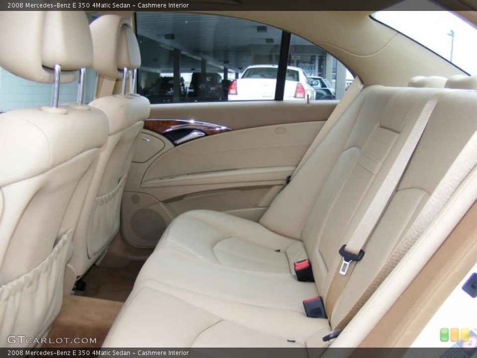 Cashmere Interior Photo for the 2008 Mercedes-Benz E 350 4Matic Sedan #38786338