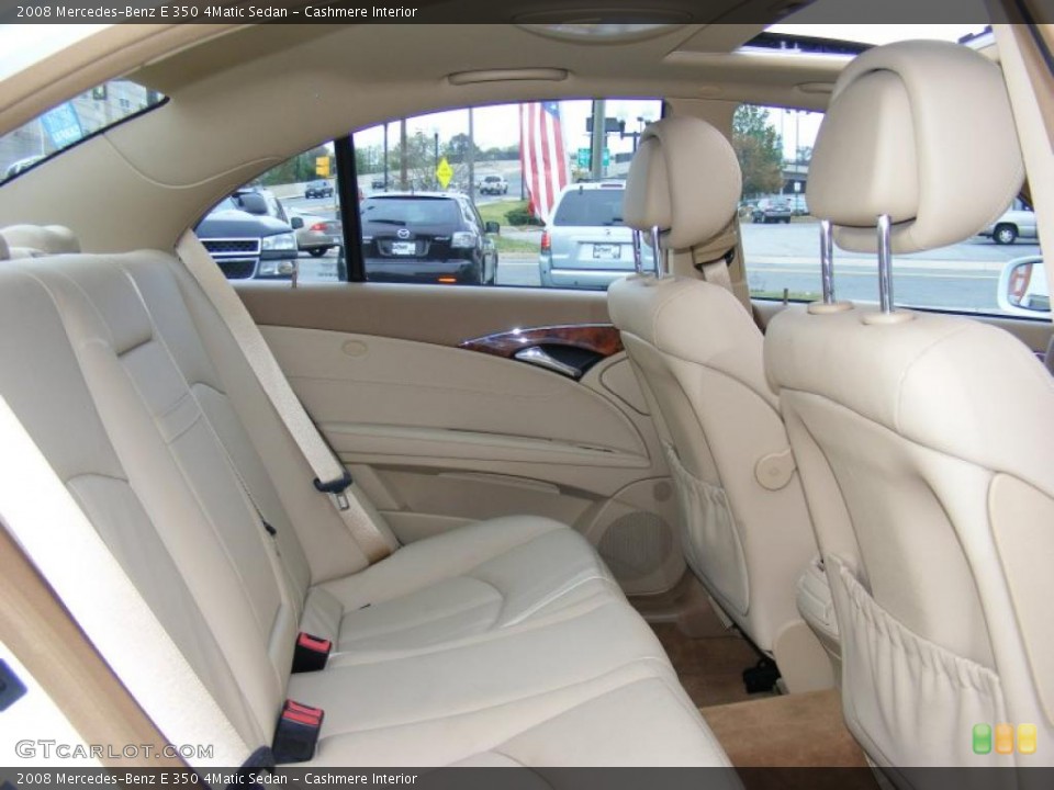 Cashmere Interior Photo for the 2008 Mercedes-Benz E 350 4Matic Sedan #38786474