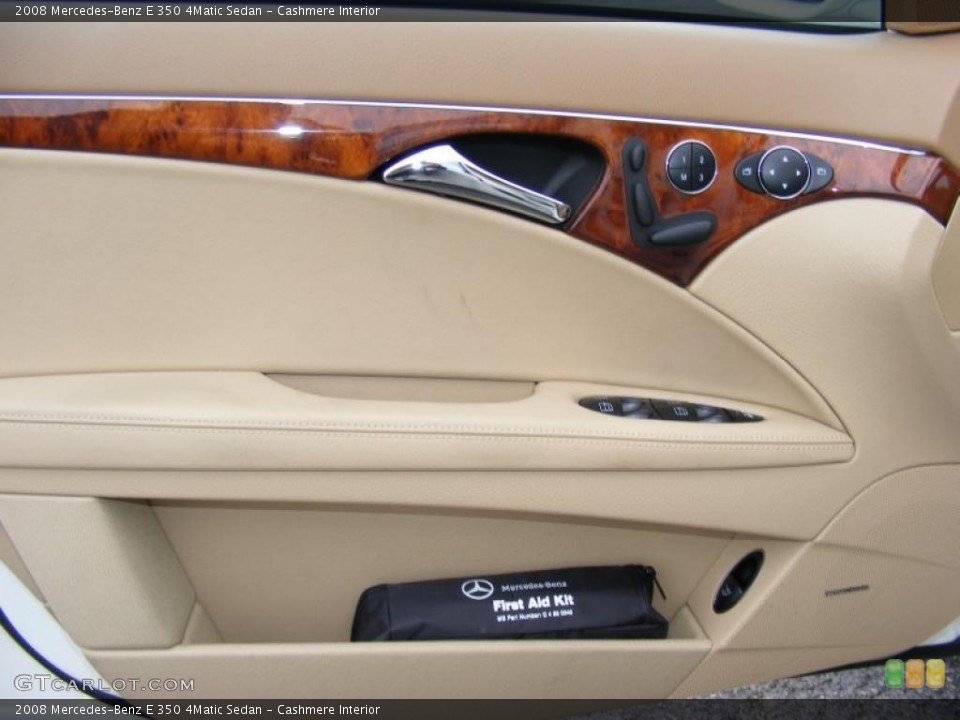 Cashmere Interior Door Panel for the 2008 Mercedes-Benz E 350 4Matic Sedan #38786526