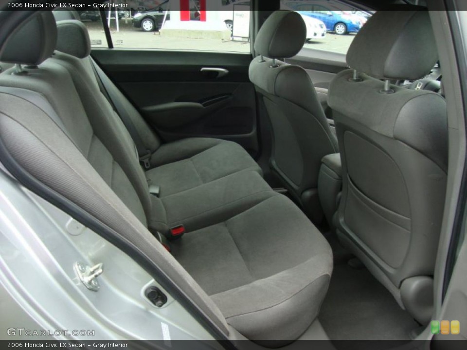 Gray Interior Photo for the 2006 Honda Civic LX Sedan #38786726