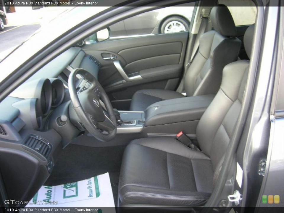 Ebony Interior Photo for the 2010 Acura RDX  #38787250