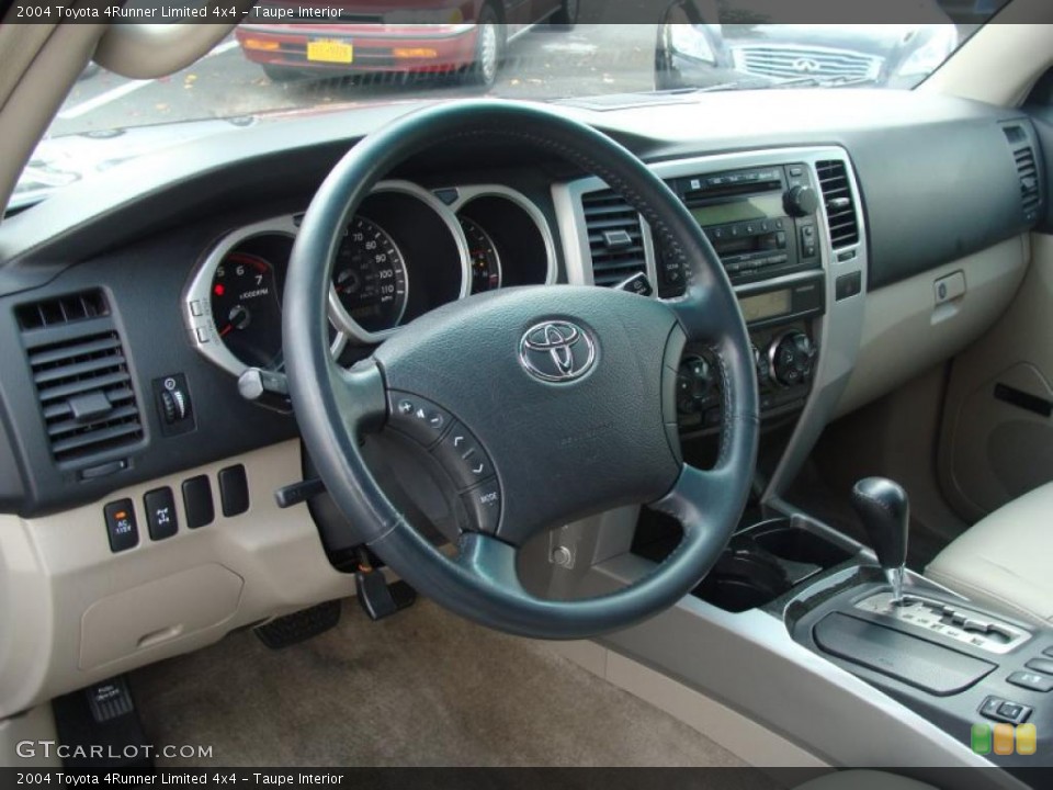 Taupe Interior Prime Interior for the 2004 Toyota 4Runner Limited 4x4 #38788330