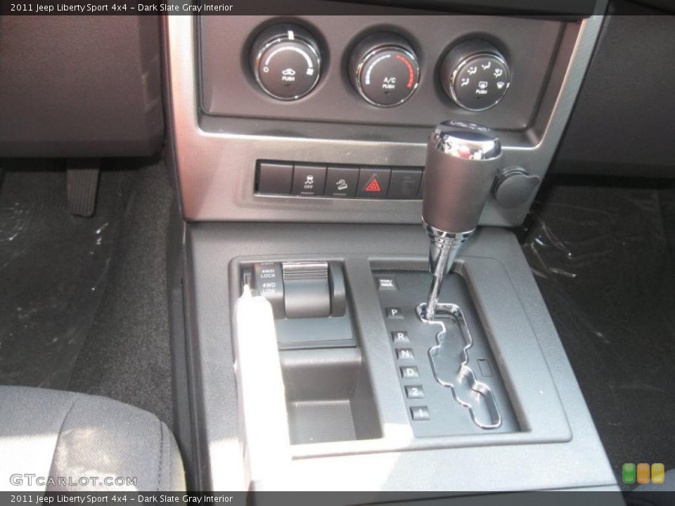 Dark Slate Gray Interior Transmission for the 2011 Jeep Liberty Sport 4x4 #38788518