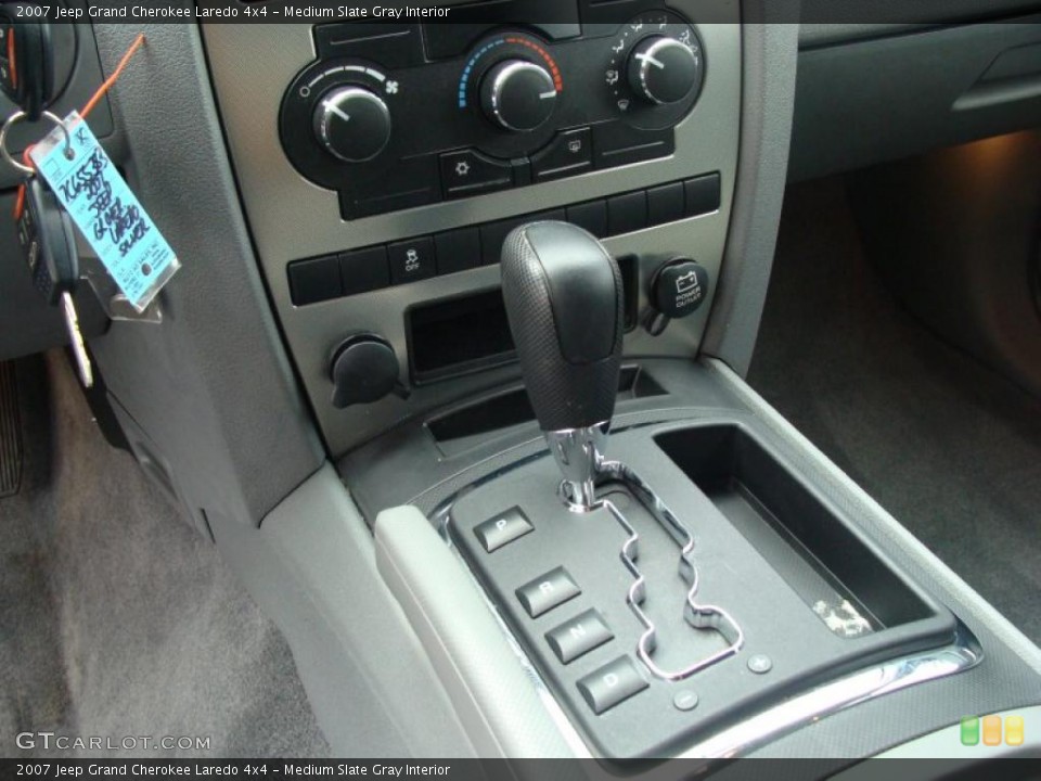 Medium Slate Gray Interior Transmission for the 2007 Jeep Grand Cherokee Laredo 4x4 #38788758