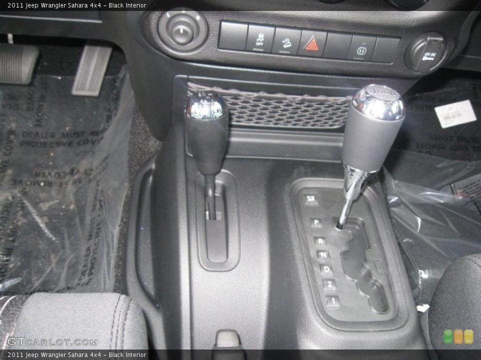 Black Interior Transmission for the 2011 Jeep Wrangler Sahara 4x4 #38789418