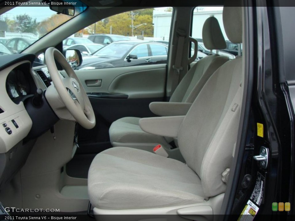 Bisque Interior Prime Interior for the 2011 Toyota Sienna V6 #38789562