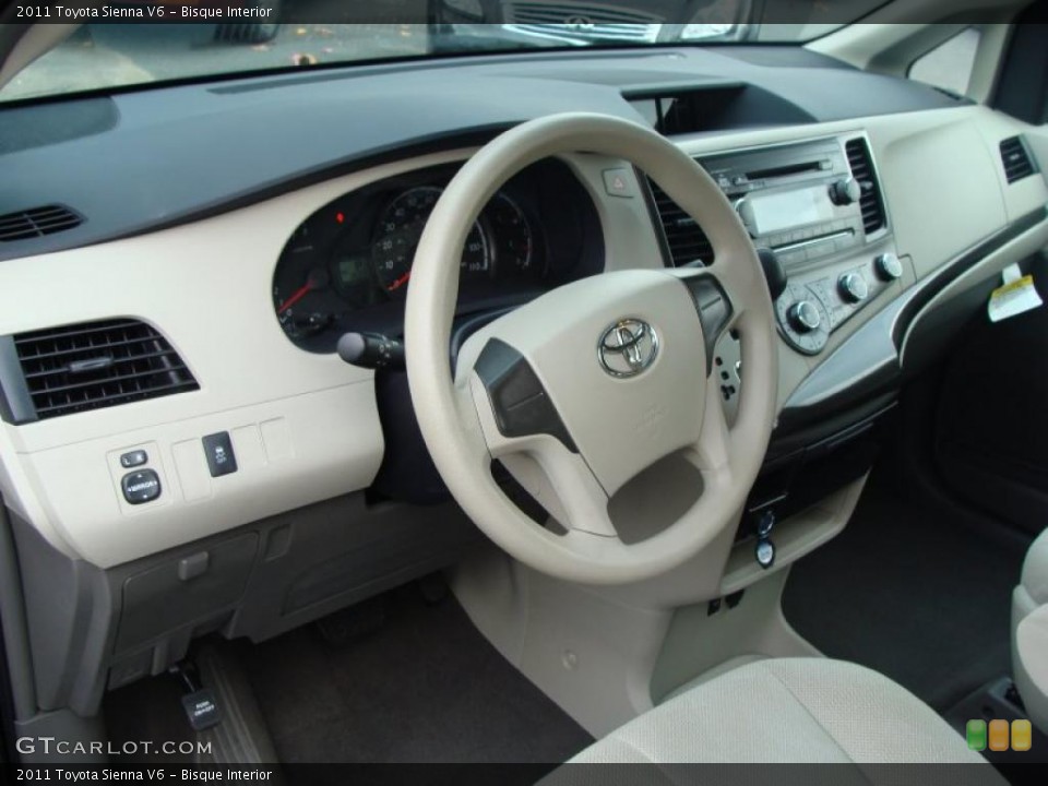 Bisque Interior Photo for the 2011 Toyota Sienna V6 #38789578