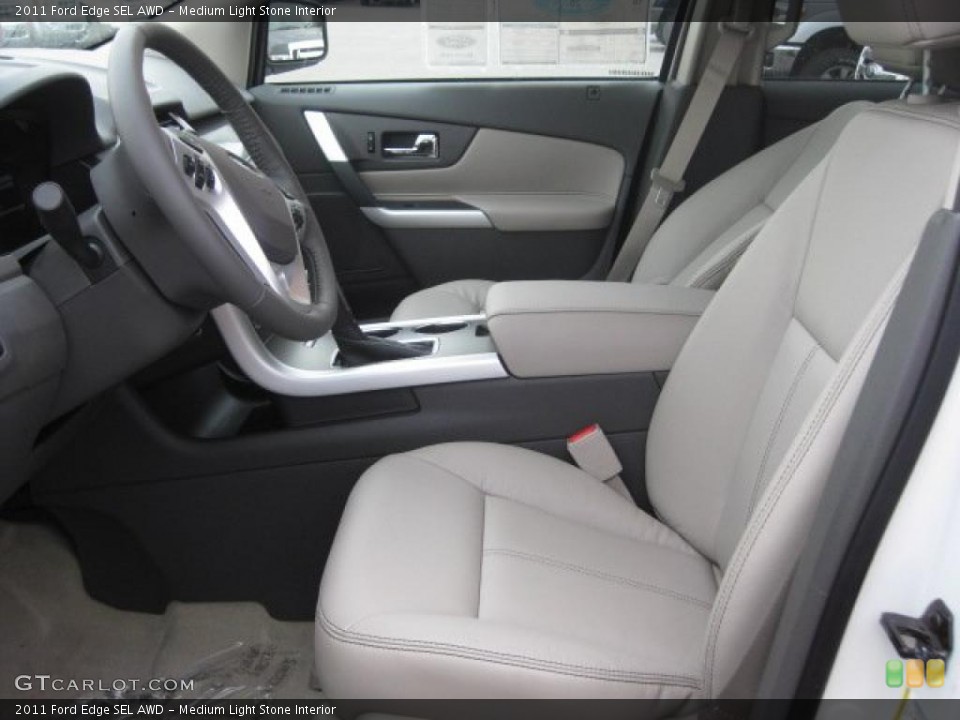 Medium Light Stone Interior Photo for the 2011 Ford Edge SEL AWD #38790390