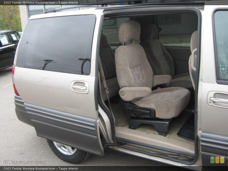 Taupe Interior Photo for the 2003 Pontiac Montana MontanaVision #38791158