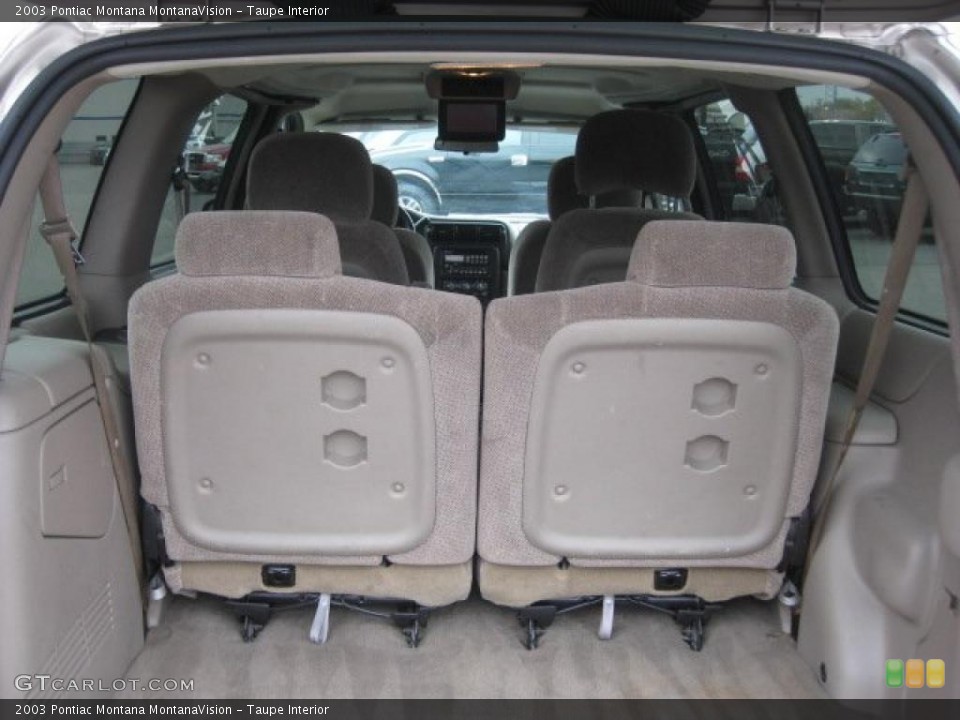 Taupe Interior Trunk for the 2003 Pontiac Montana MontanaVision #38791174