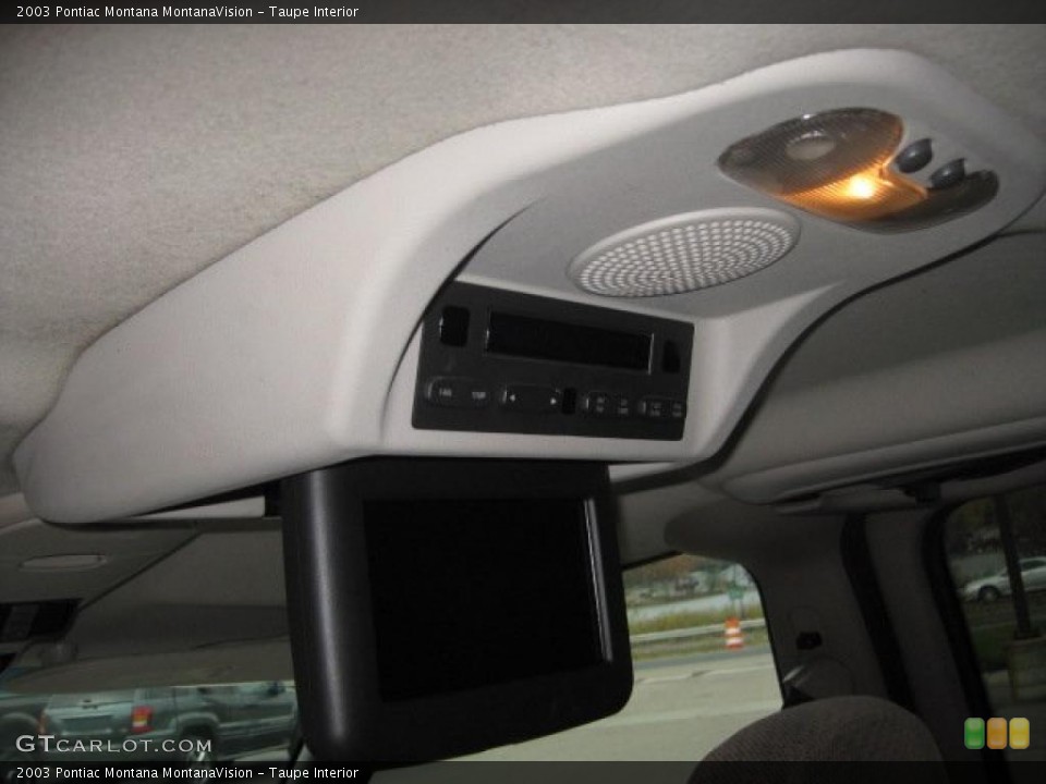 Taupe Interior Controls for the 2003 Pontiac Montana MontanaVision #38791202