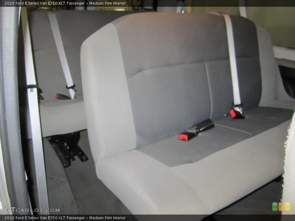 Medium Flint Interior Photo for the 2010 Ford E Series Van E350 XLT Passenger #38792106