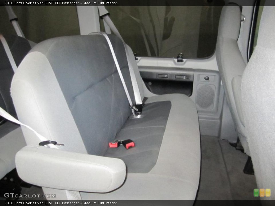 Medium Flint Interior Photo for the 2010 Ford E Series Van E350 XLT Passenger #38792122