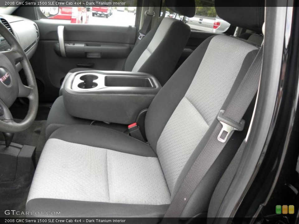 Dark Titanium Interior Photo for the 2008 GMC Sierra 1500 SLE Crew Cab 4x4 #38795887