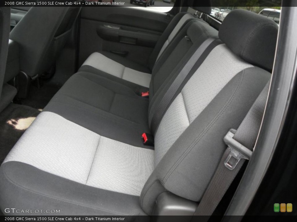 Dark Titanium Interior Photo for the 2008 GMC Sierra 1500 SLE Crew Cab 4x4 #38795919