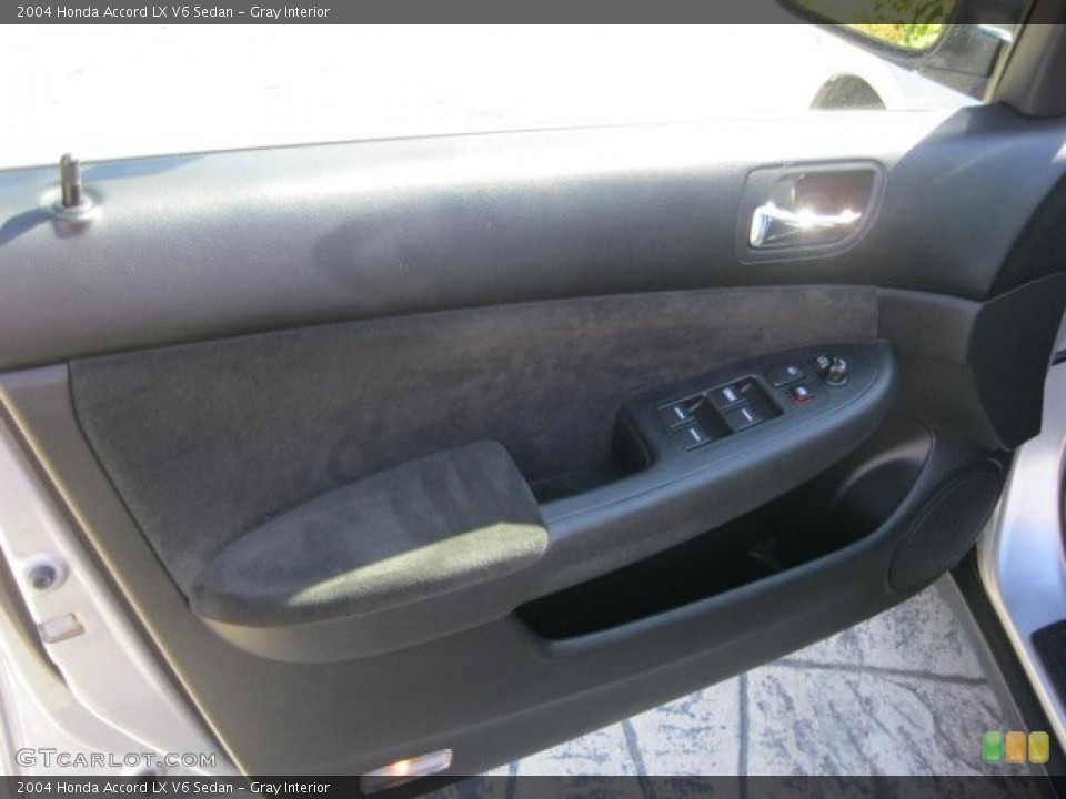 Gray Interior Door Panel for the 2004 Honda Accord LX V6 Sedan #38796062