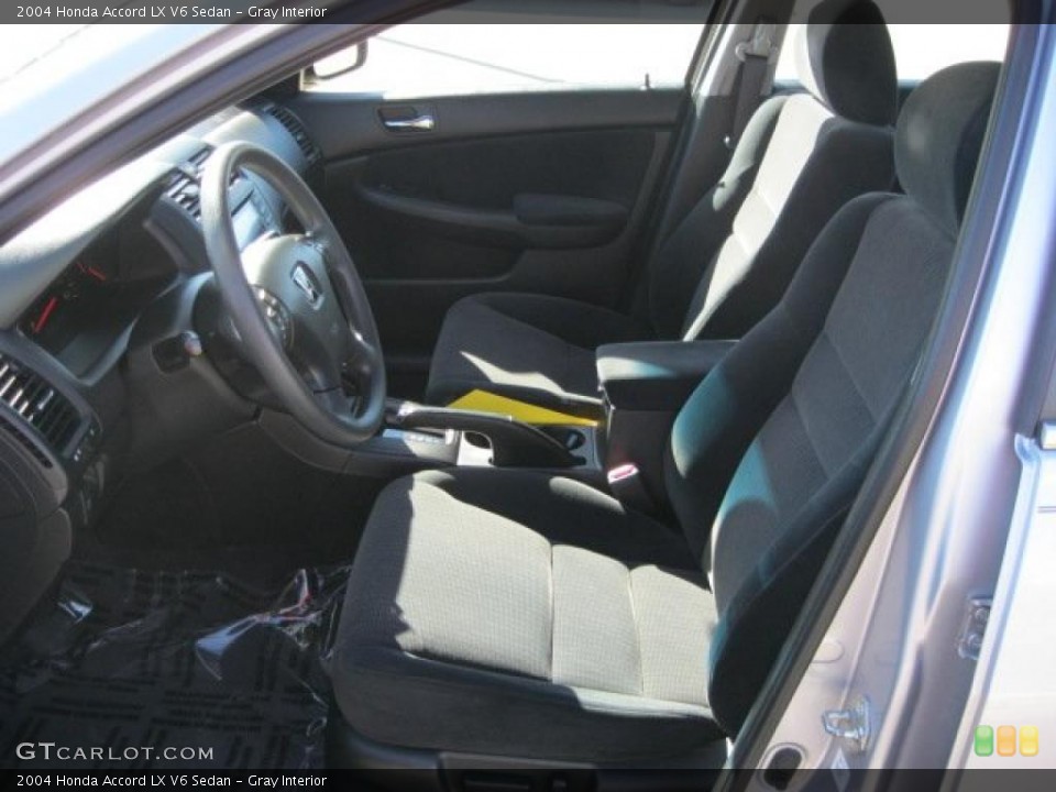 Gray Interior Photo for the 2004 Honda Accord LX V6 Sedan #38796115