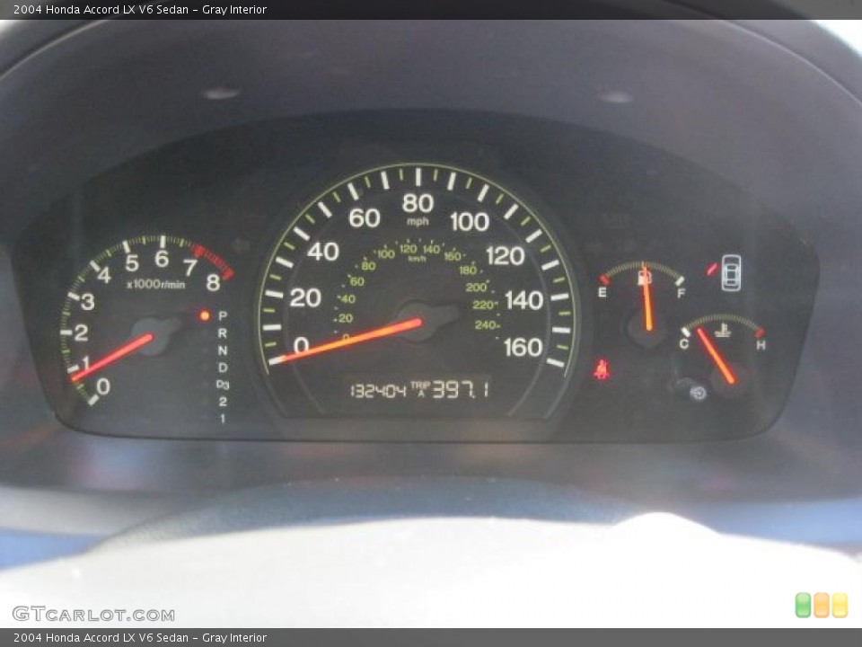 Gray Interior Gauges for the 2004 Honda Accord LX V6 Sedan #38796199