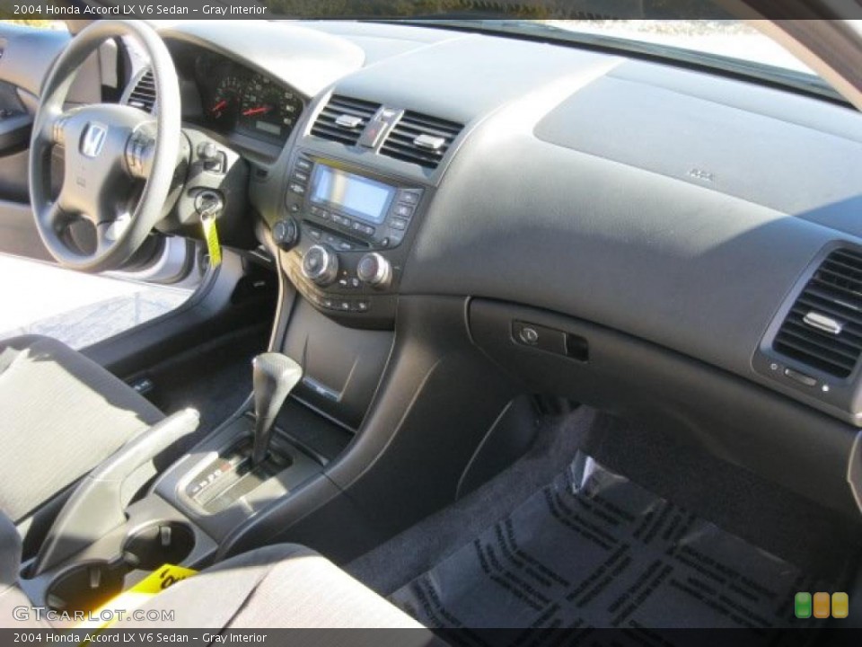 Gray Interior Dashboard for the 2004 Honda Accord LX V6 Sedan #38796359