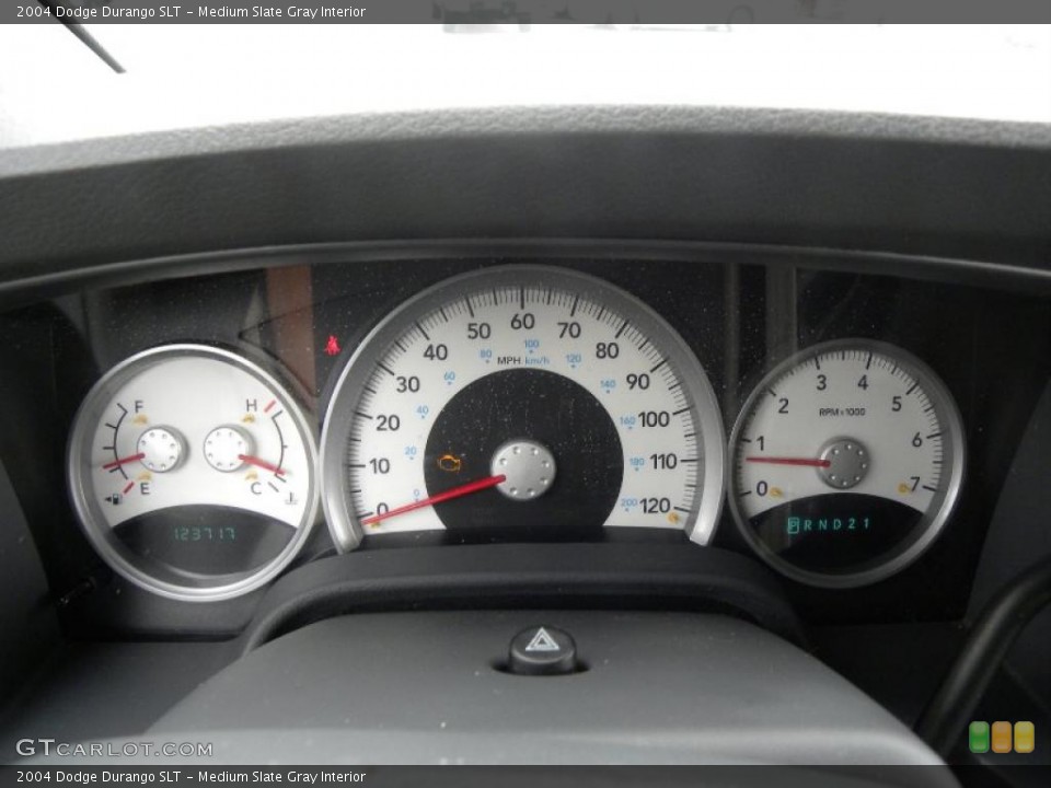 Medium Slate Gray Interior Gauges for the 2004 Dodge Durango SLT #38796791