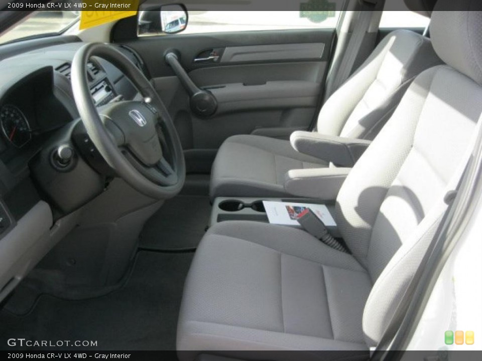 Gray Interior Photo for the 2009 Honda CR-V LX 4WD #38797351