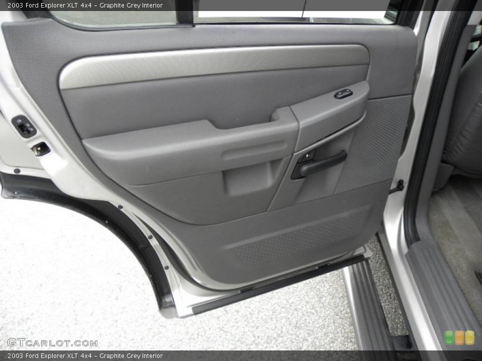 Graphite Grey Interior Door Panel for the 2003 Ford Explorer XLT 4x4 #38797363