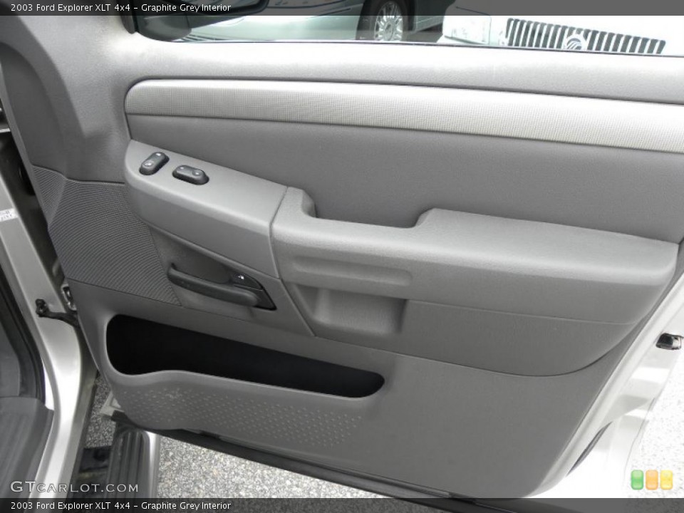 Graphite Grey Interior Door Panel for the 2003 Ford Explorer XLT 4x4 #38797399