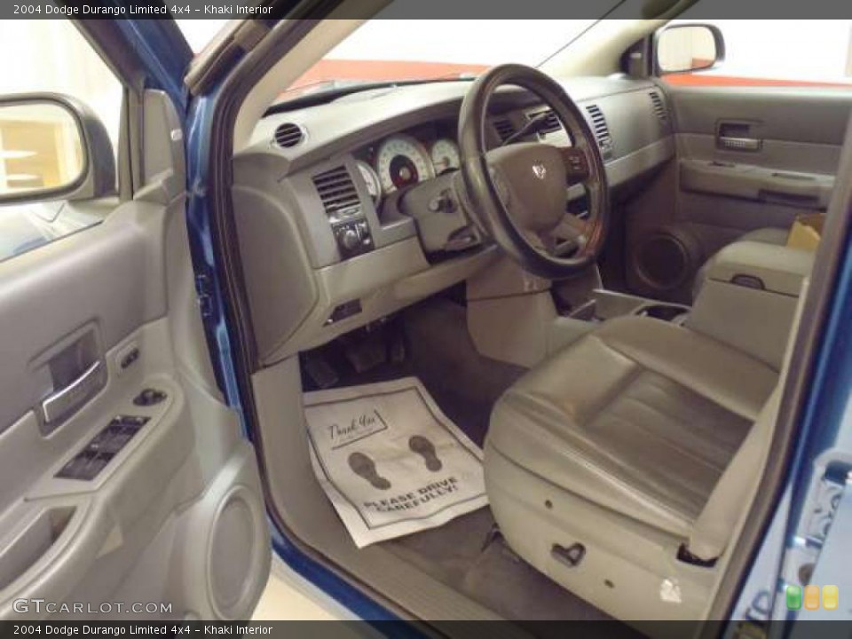 Khaki Interior Prime Interior for the 2004 Dodge Durango Limited 4x4 #38797427