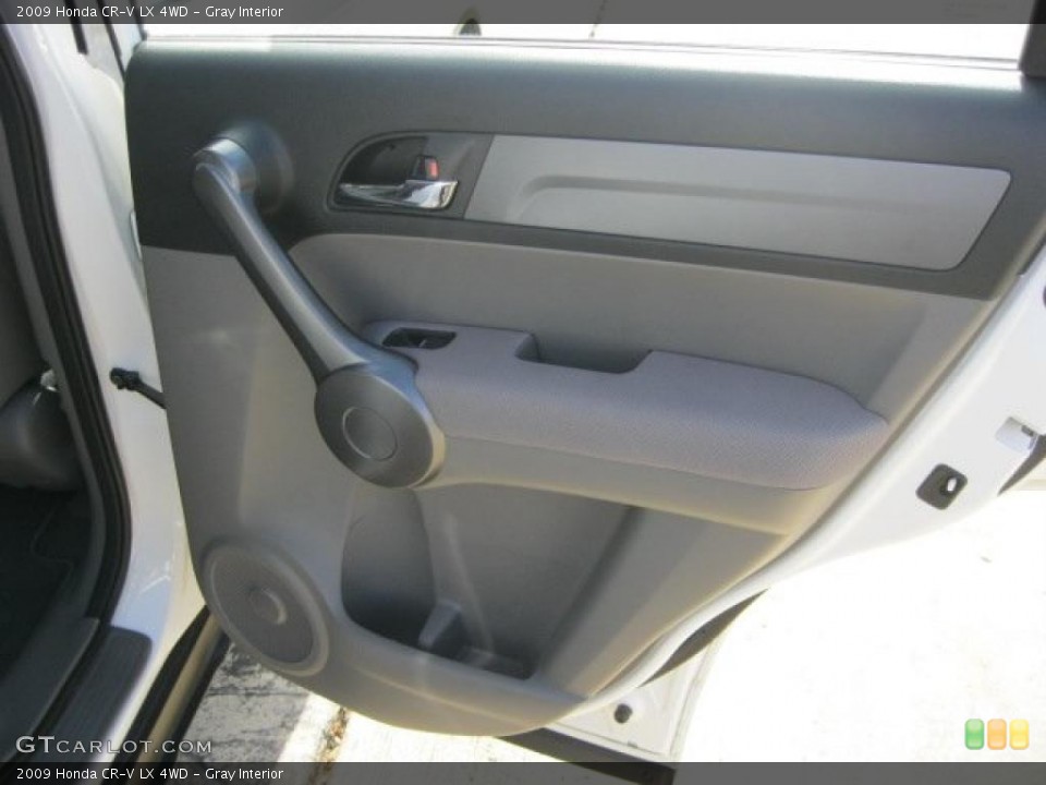 Gray Interior Door Panel for the 2009 Honda CR-V LX 4WD #38797519