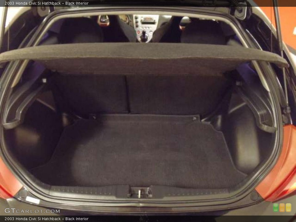 Black Interior Trunk for the 2003 Honda Civic Si Hatchback #38797911