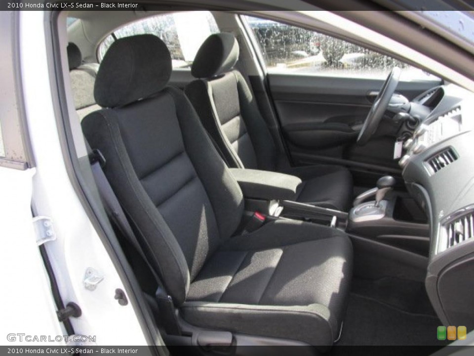 Black Interior Photo for the 2010 Honda Civic LX-S Sedan #38798091