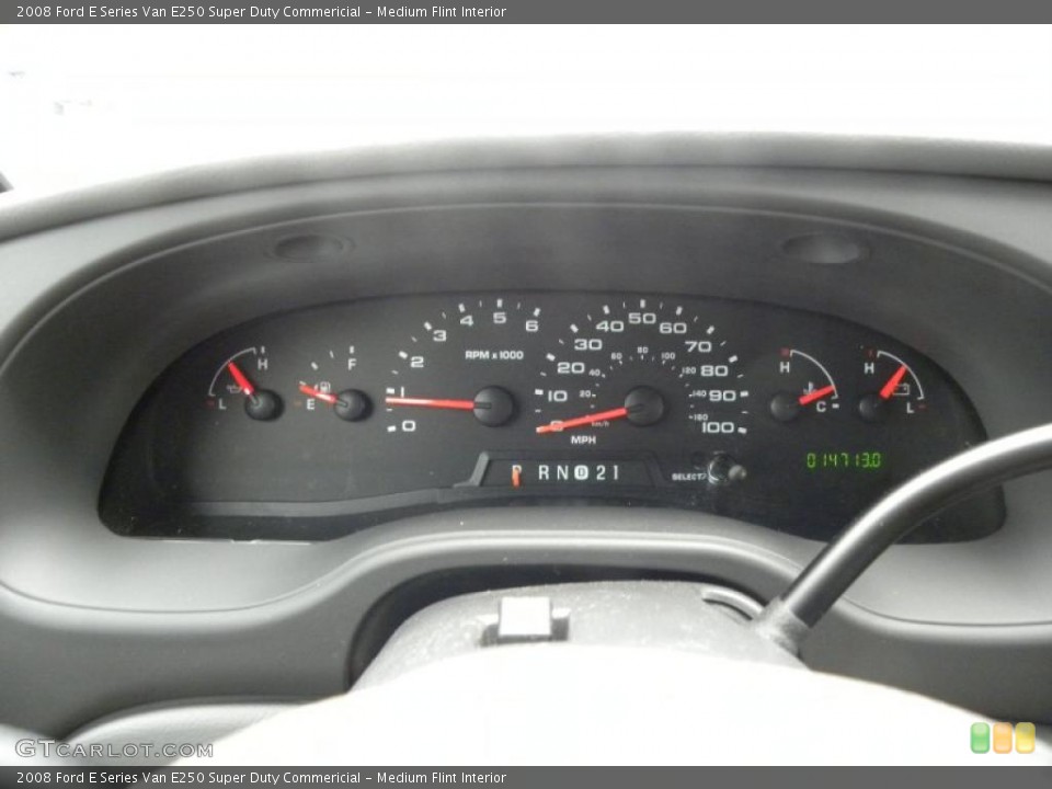 Medium Flint Interior Gauges for the 2008 Ford E Series Van E250 Super Duty Commericial #38798311