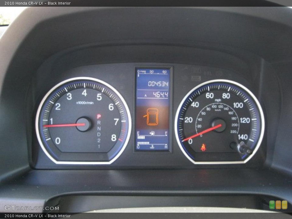 Black Interior Gauges for the 2010 Honda CR-V LX #38798866