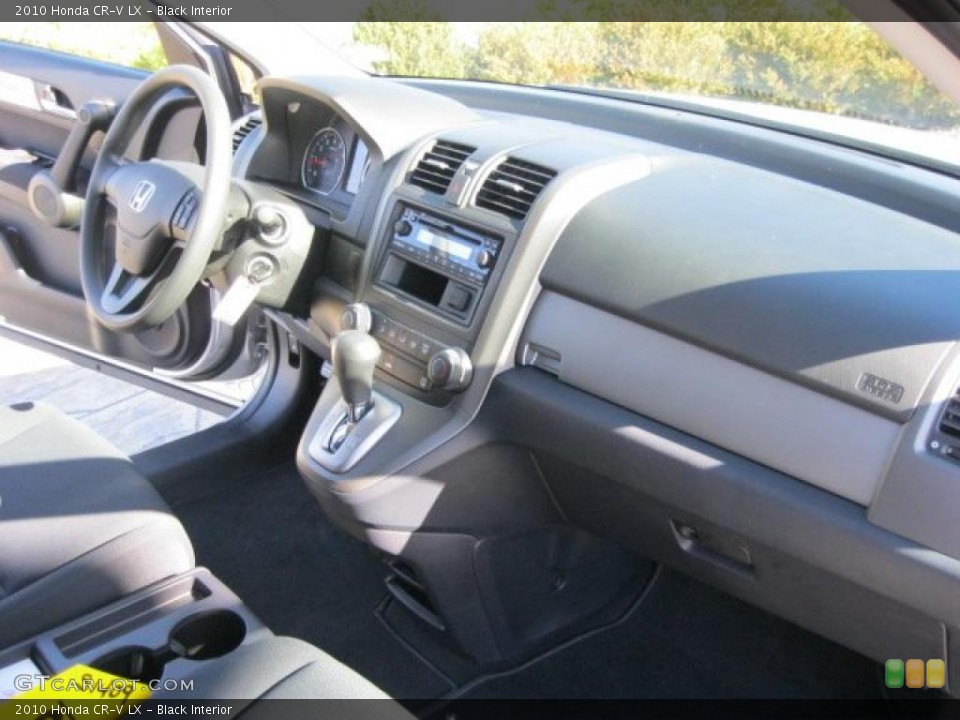 Black Interior Dashboard for the 2010 Honda CR-V LX #38799023