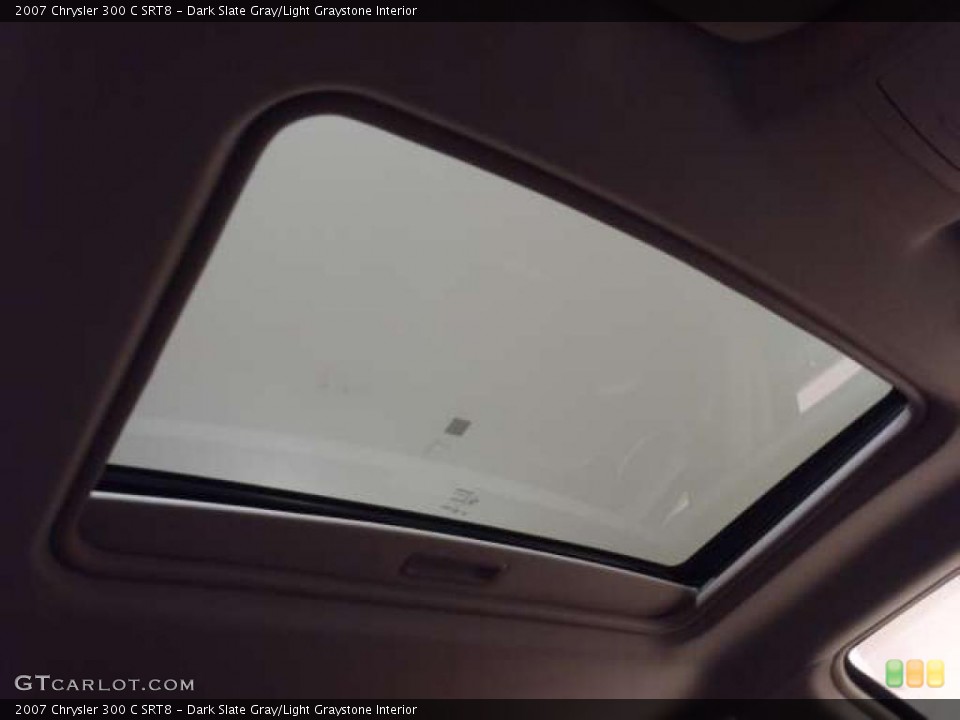Dark Slate Gray/Light Graystone Interior Sunroof for the 2007 Chrysler 300 C SRT8 #38799475