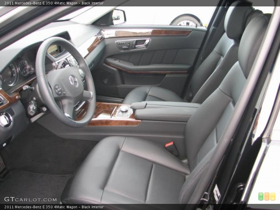 Black Interior Photo for the 2011 Mercedes-Benz E 350 4Matic Wagon #38801195