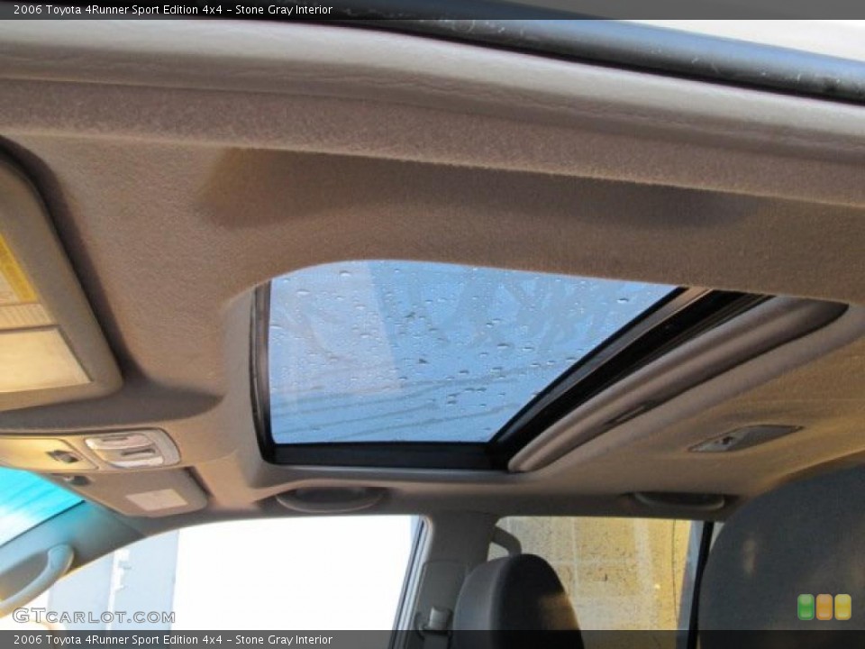 Stone Gray Interior Sunroof for the 2006 Toyota 4Runner Sport Edition 4x4 #38801932