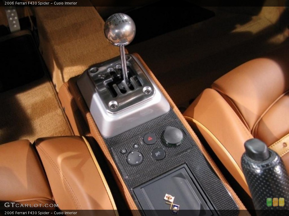 Cuoio Interior Transmission for the 2006 Ferrari F430 Spider #38803376
