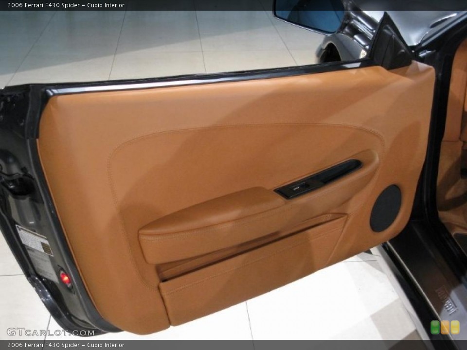Cuoio Interior Door Panel for the 2006 Ferrari F430 Spider #38803436