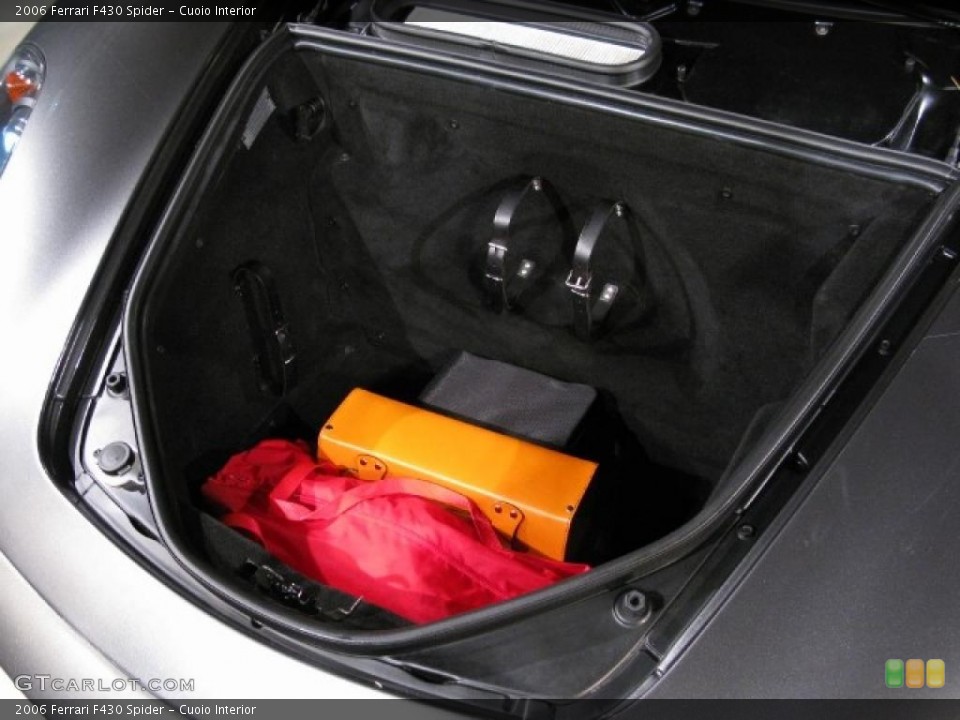 Cuoio Interior Trunk for the 2006 Ferrari F430 Spider #38803484