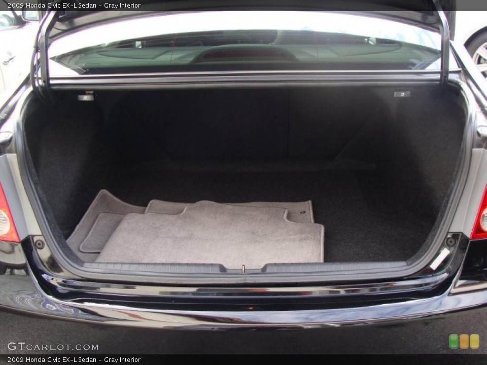 Gray Interior Trunk for the 2009 Honda Civic EX-L Sedan #38805044