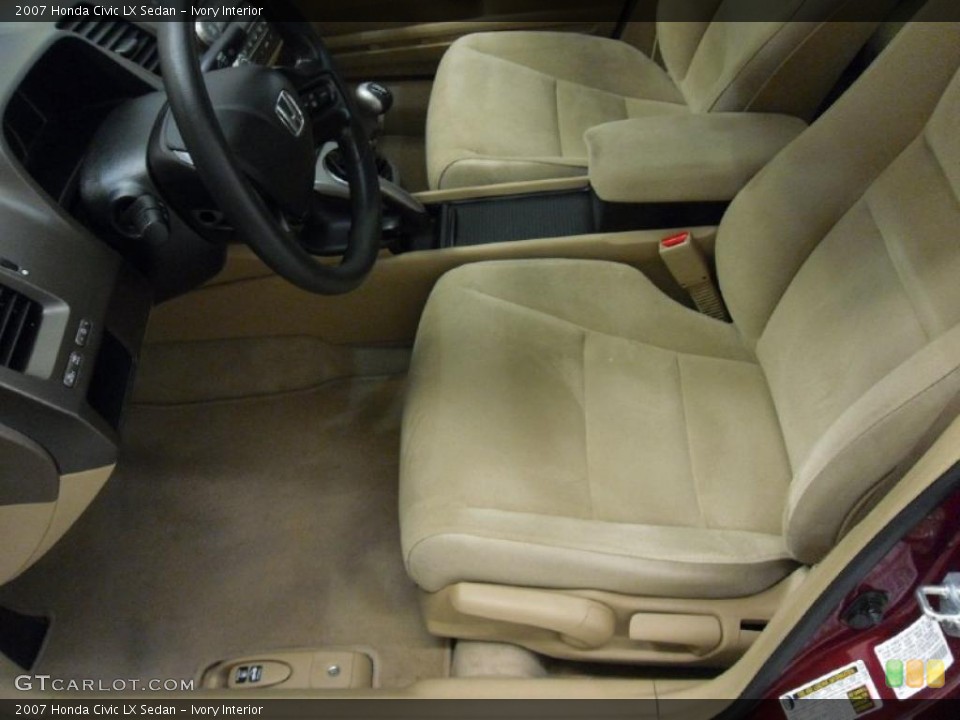 Ivory Interior Photo for the 2007 Honda Civic LX Sedan #38806412