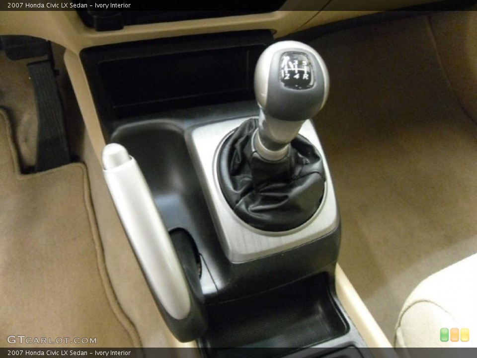 Ivory Interior Transmission for the 2007 Honda Civic LX Sedan #38806456