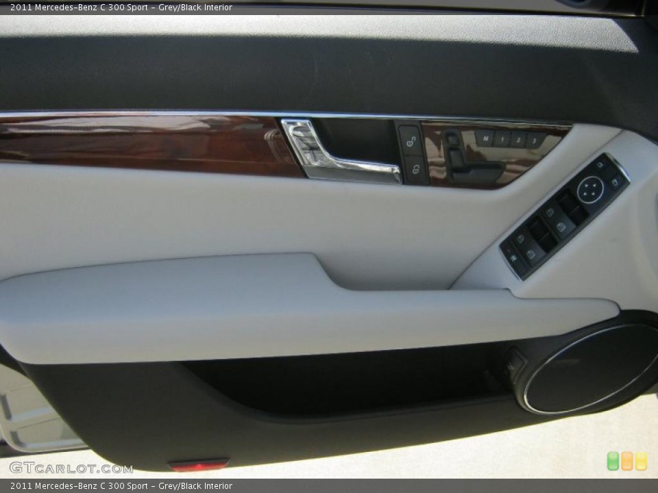 Grey/Black Interior Door Panel for the 2011 Mercedes-Benz C 300 Sport #38806480