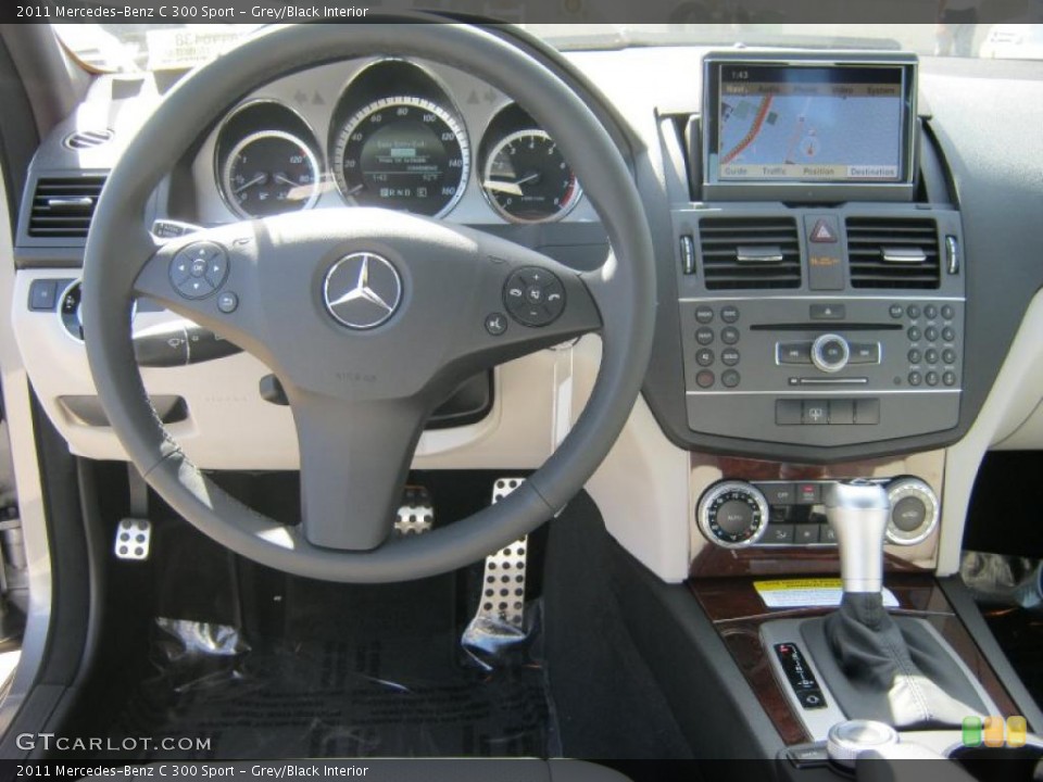 Grey/Black Interior Photo for the 2011 Mercedes-Benz C 300 Sport #38806508