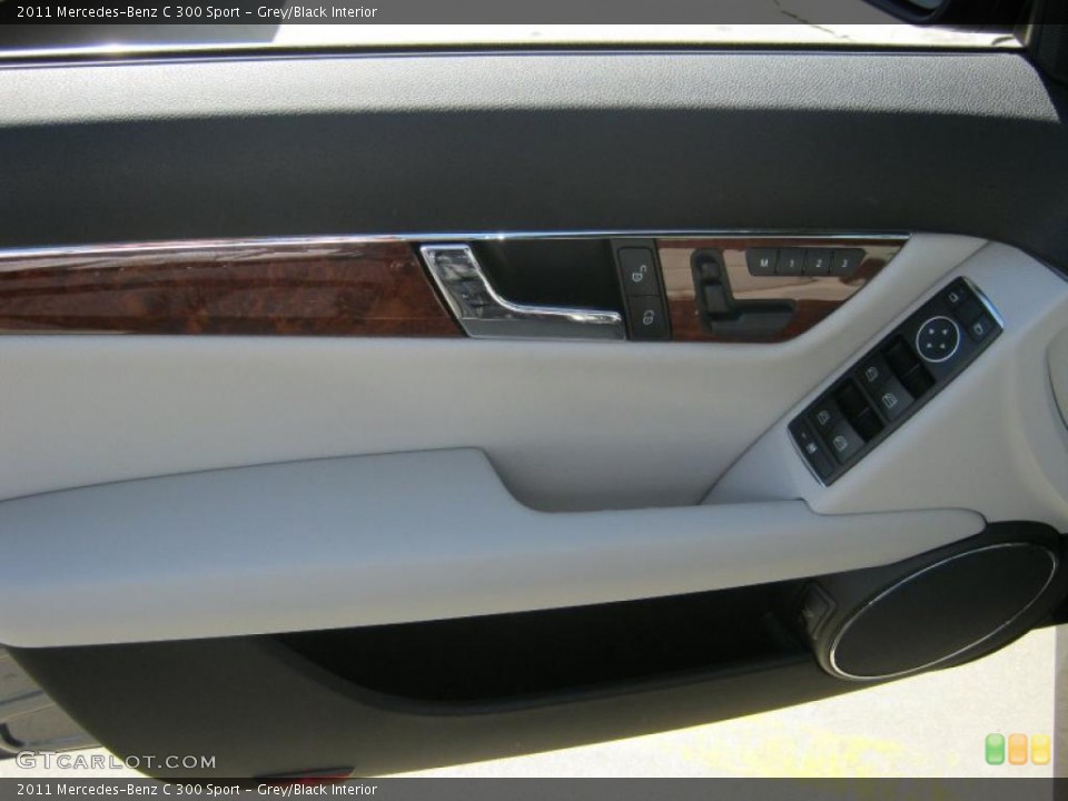 Grey/Black Interior Door Panel for the 2011 Mercedes-Benz C 300 Sport #38806636