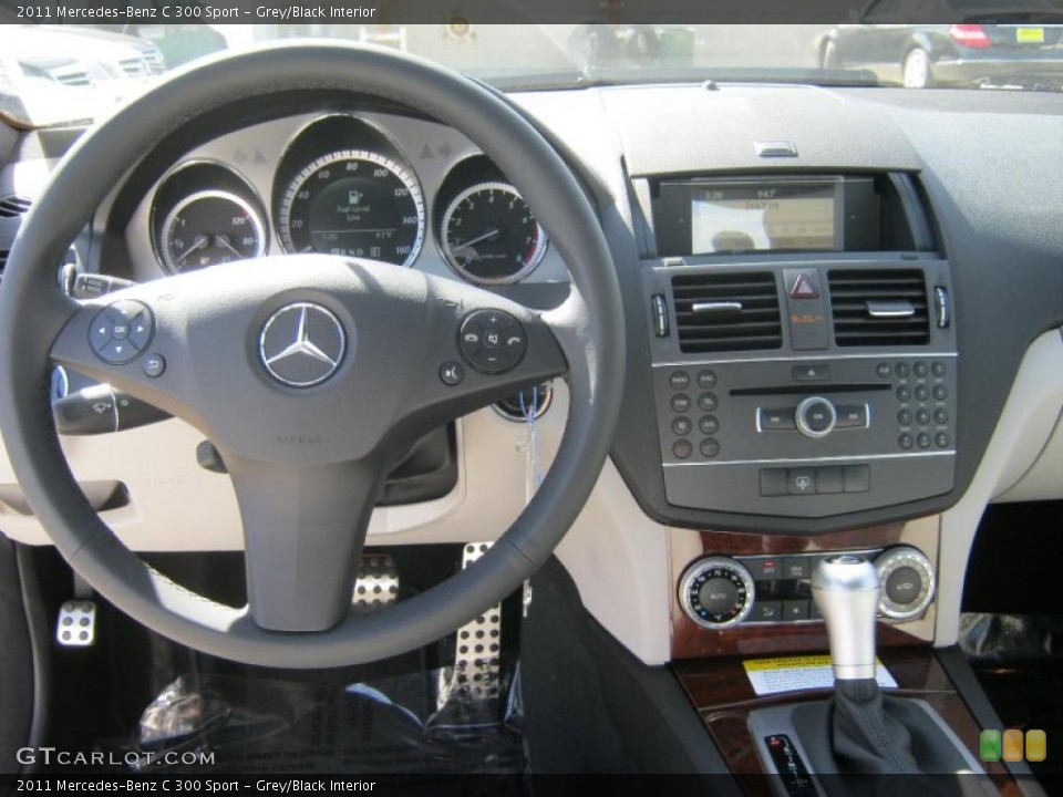 Grey/Black Interior Dashboard for the 2011 Mercedes-Benz C 300 Sport #38806728