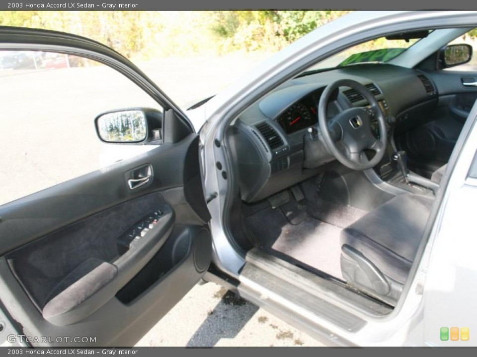 Gray Interior Prime Interior for the 2003 Honda Accord LX Sedan #38806732