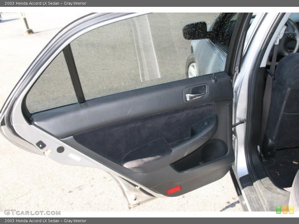 Gray Interior Door Panel for the 2003 Honda Accord LX Sedan #38806812